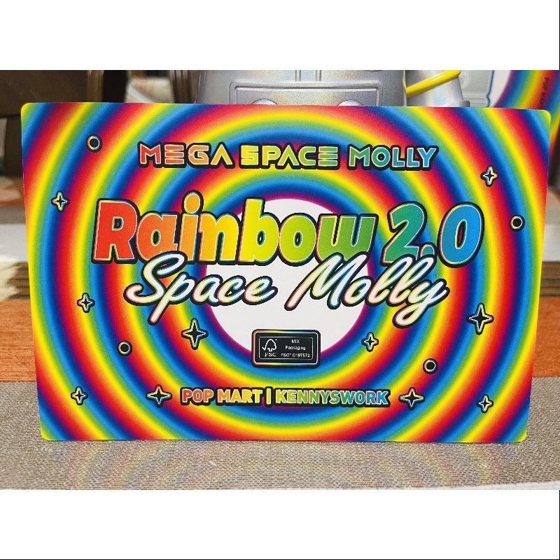 MEGA SPACE MOLLY 400% Rainbow 2.0 2025 Limited Edition – TOYSEZ