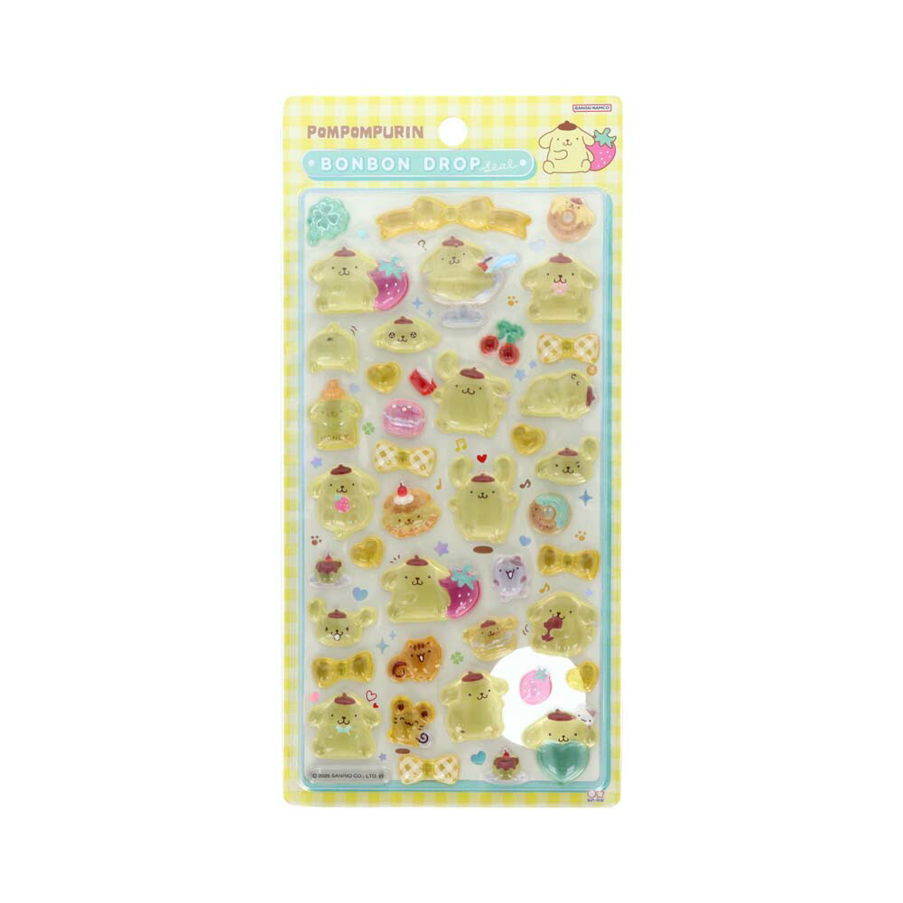 楽天市場】サンスター文具 ボンボンドロップシール ポムポムプリン