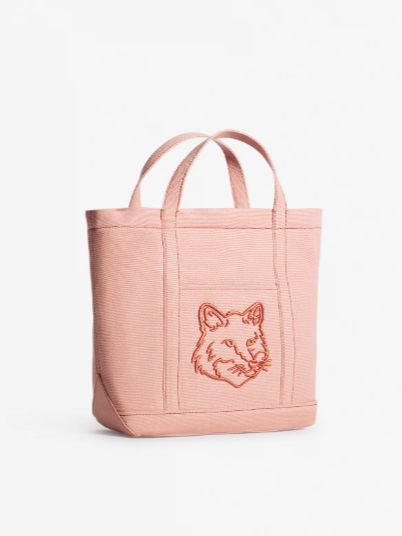 MAISON KITSUNÉ - ボールドフォックスヘッド 刺繍 スモール トート