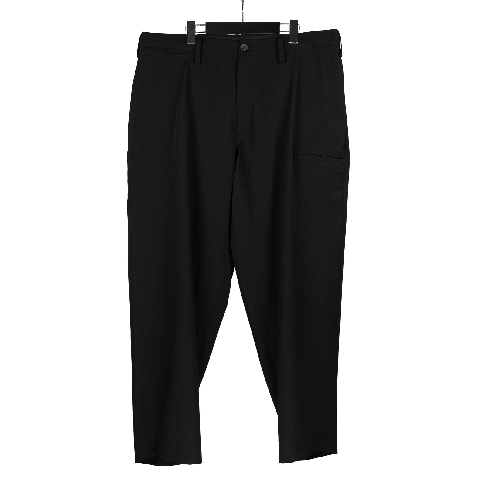 yohji yamamoto - pour homme | 脇3本ST脇タックP (メンズ) / ブラック