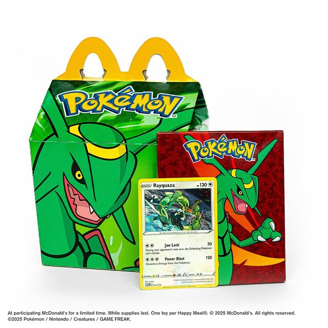 羨ましい…！米国で『ポケカ』×「マクドナルド」コラボ開催―ハッピー