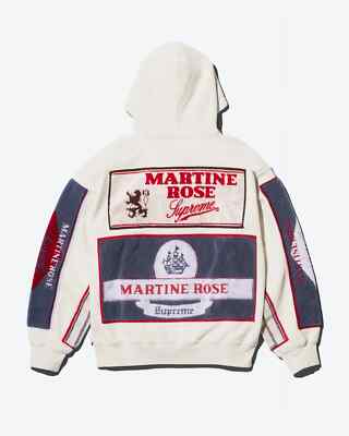 Supreme x Martine Rose Towel Zip Up Hooded Sweatshirt 3colors Size