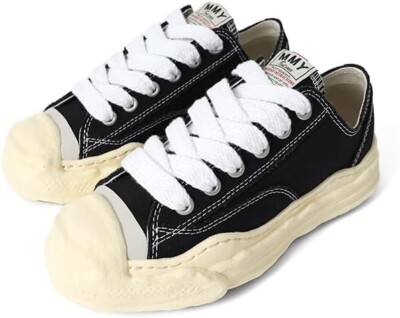 Maison Mihara Yasuhiro Hank Original Sole Canvas Black A09FW734 | eBay