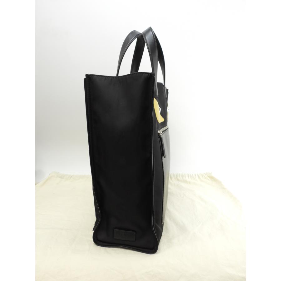 FENDI（フェンディ） トートバッグ バッグバグズ ナイロン黒