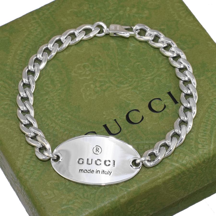 GUCCI（グッチ） 新品同様 トレードマーク チェーン ブレスレット #17
