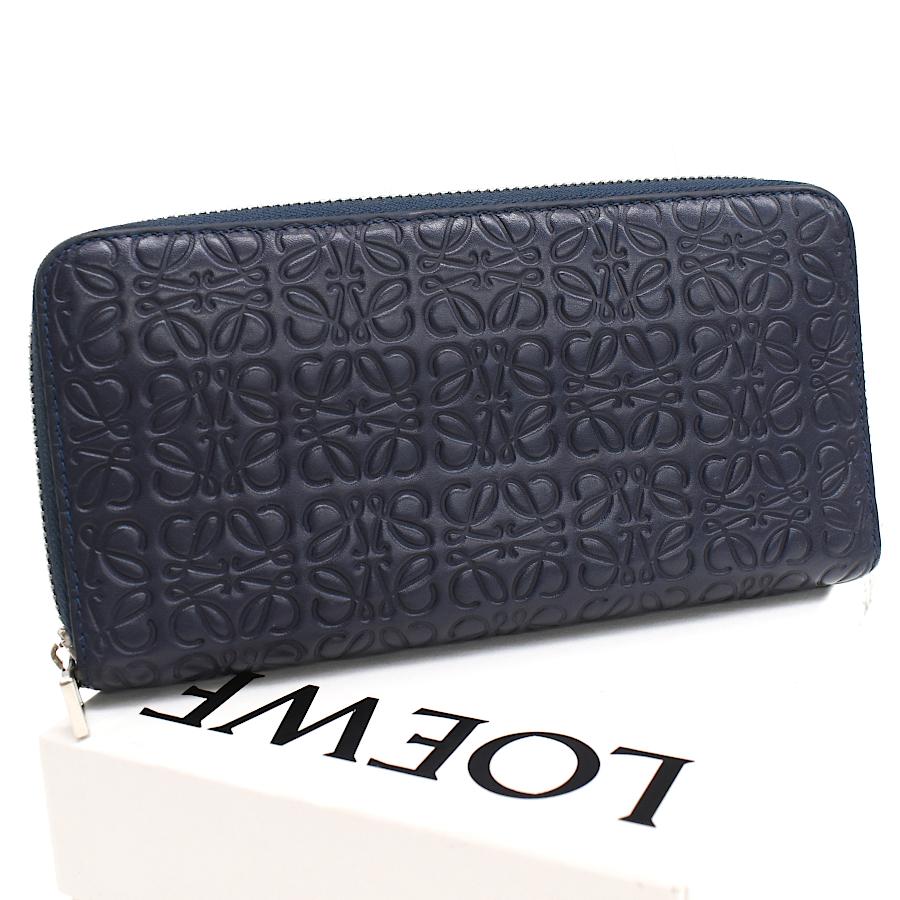 LOEWE（ロエベ） ジップアラウンド ウォレット ラウンドファスナー 長