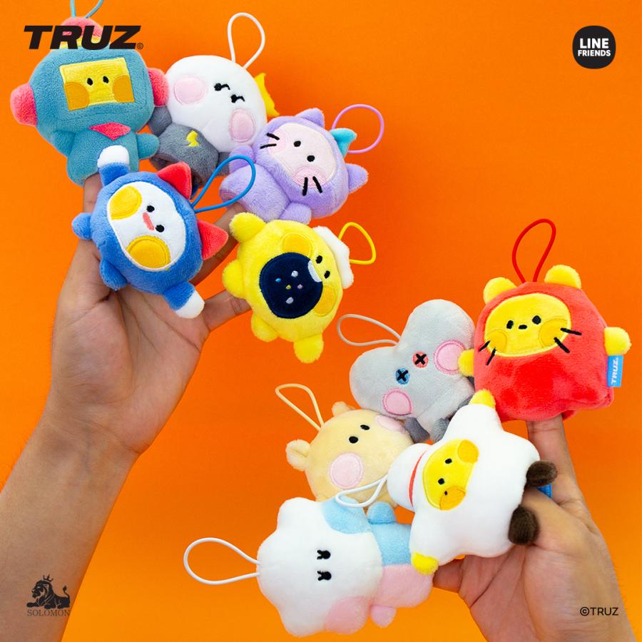 ソロモン商事【TRUZ minini 指人形 】FINGER PUPPET KEYRING ぬい撮り