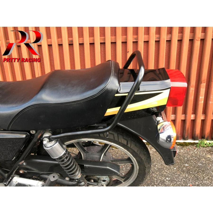 Z400FX タンデムバー 黒 : PRETTYRACING Yahoo!ショップ - 通販