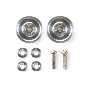 送料220円】ミニ四駆 2段 アルミ ローラー 軽量 2個セット 13-12mm