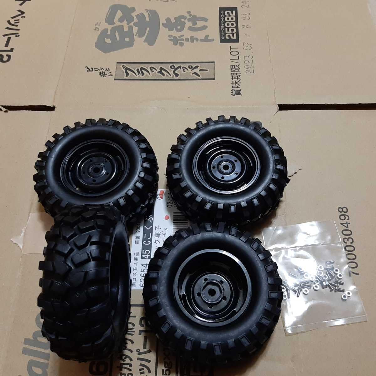Amazon | ビックタイヤ ホイール ① ラジコン cc-01 cc-02 クローラー