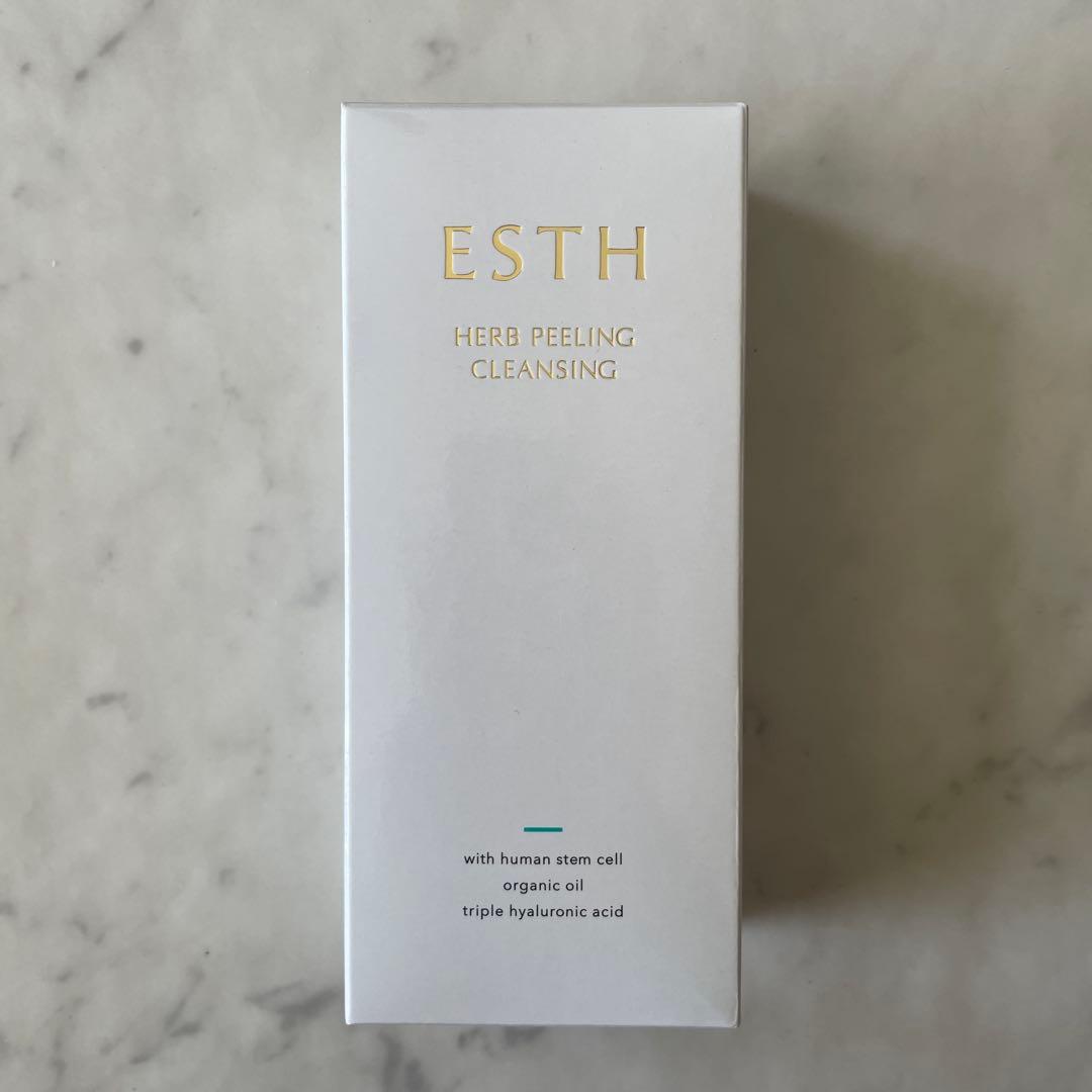ESTH ハーブピーリングクレンジング 120g✖️2本 ESTH 毛穴 エス ピーリング ハーブ クレンジング 120g 洗顔 美容液