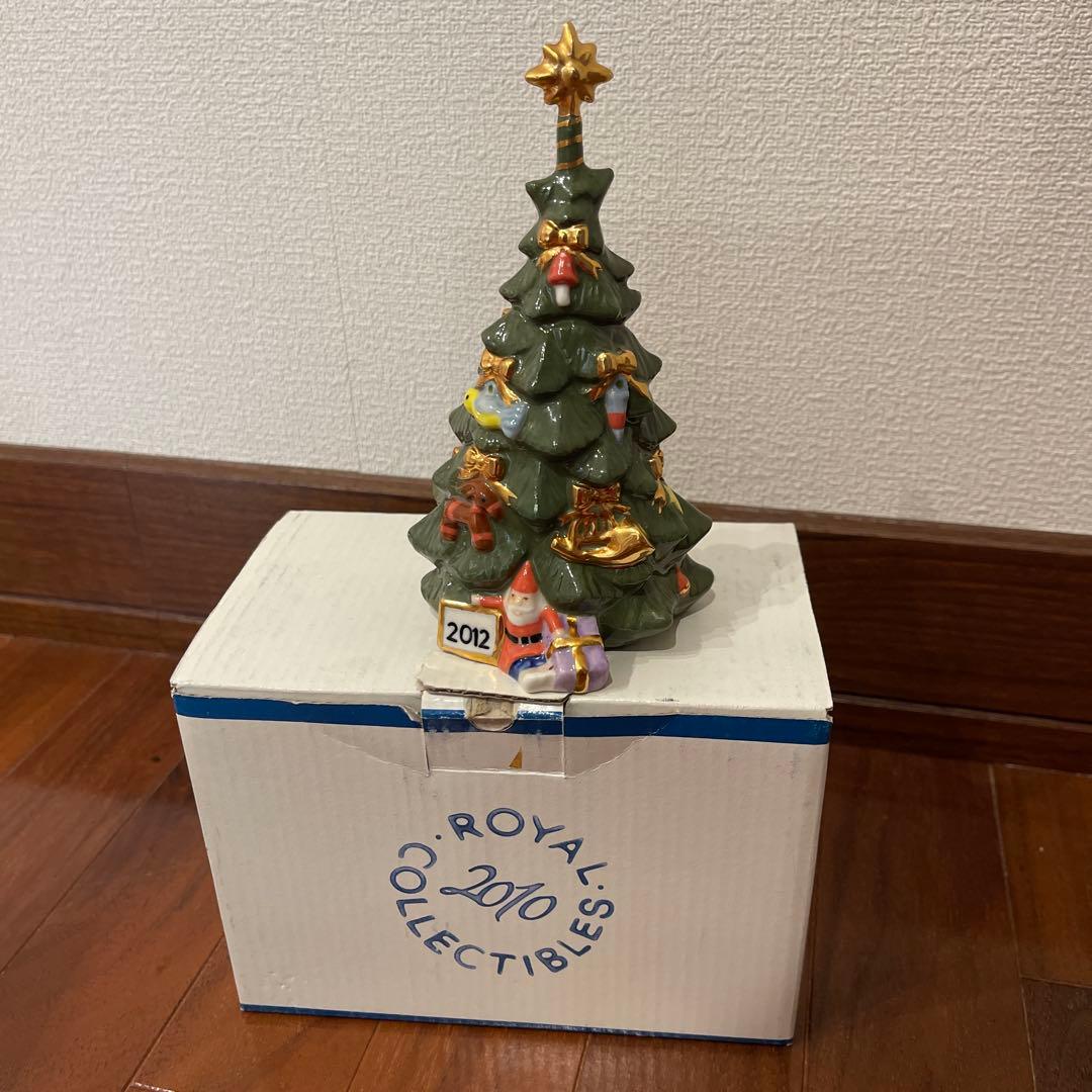 ロイヤルコペンハーゲン⚫︎2012年製 陶器クリスマスツリー - メルカリ