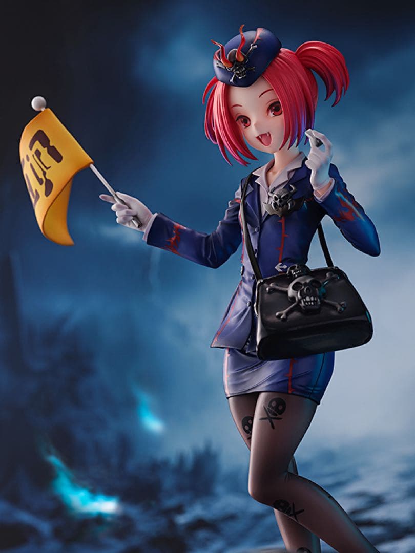 【薄紙付】遊戯王 魔界発現世行きデスガイド1/7スケールフィギュアAMAKUNI