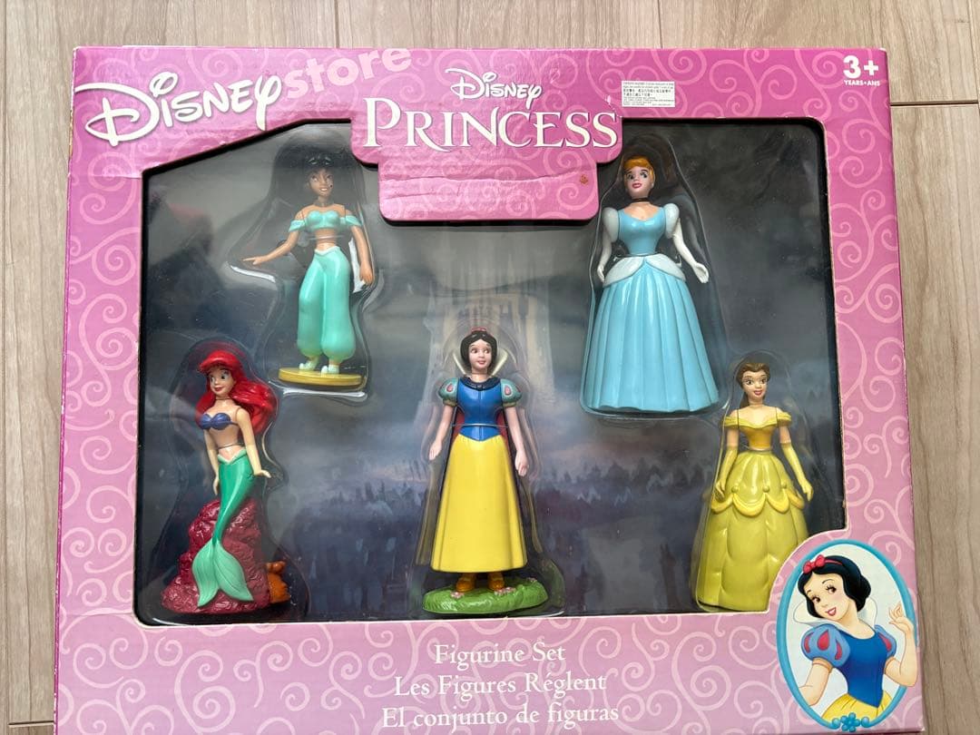 ☆新品未開封☆ディズニープリンセス フィギア5体セット ☆レア☆アリエルベル