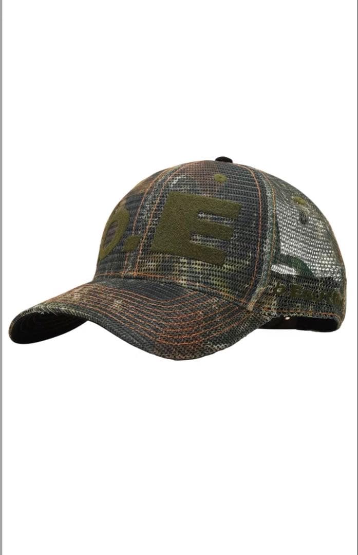 b.eautiful ビューティフルキャップ 迷彩 b.Eautiful(ビューティフル)/ Vapor 6 Panel Hat -Stone Blue Real
