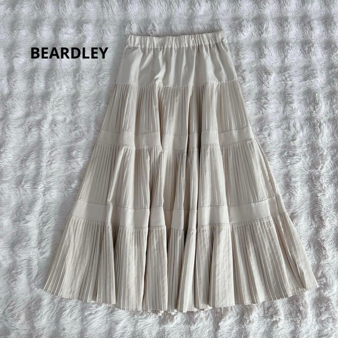 ビアズリー★プリーツティアードスカート FREE BEARDSLEY（ビアズリー） スカート プリーツティアードスカート
