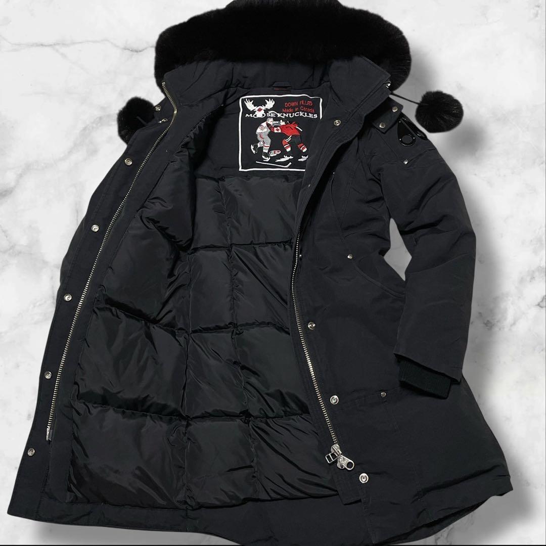 極美品● ムースナックルズ ダウンジャケット ダウンコート フード ファー 楽天市場】MOOSE KNUCKLES ムースナックルズ ダウンコート STIRLING