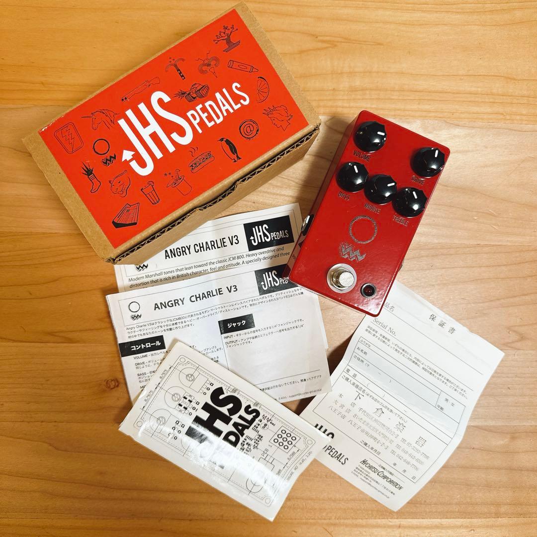 【国内正規品】JHS Angry Charlie V3 ギターエフェクター
