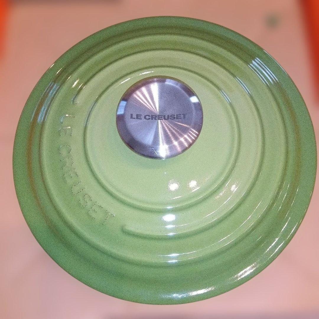 RITAO　 LECREUSET　ココットロンド 18cm パルム　新品 ル・クルーゼ シグニチャー ココット・ロンド 18cm [オレンジ] (鍋