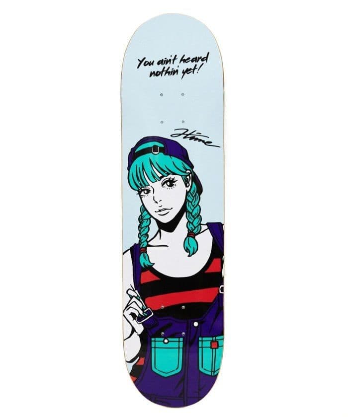 hime デザイン 限定20本 skate deck FLAKE/FLAKE x SHOWGEKI 2025 DOLLAR SKATE DECK