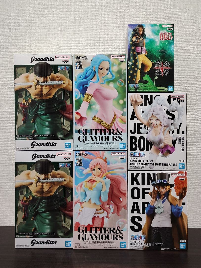 【新品・未開封】ワンピース フィギュア 7個セット