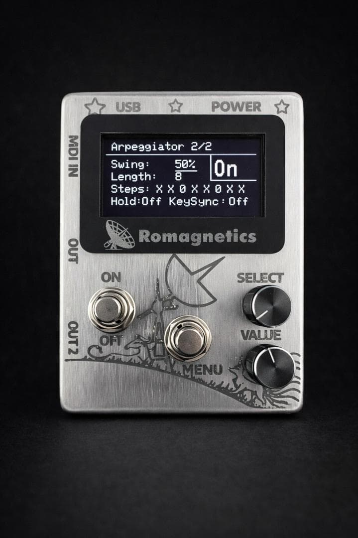 Romagnetics Midynamite 多数機能MIDIペダル