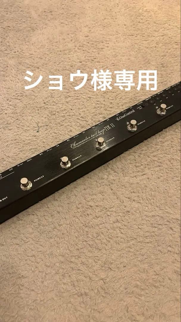 ギター One Control Chameleon Tail Loop MK II