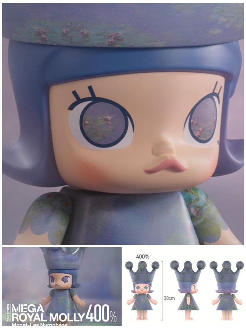 新品❢  MOLLY 400% Monet-Les Nympheas MEGA ROYAL MOLLY 400% Monet Les Nymphéas 2025 Limited Edition – TOYSEZ