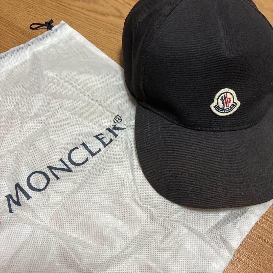 MONCLER 黒 ベースボールキャップ　モンクレール　キャップ MONCLER】モンクレール ベースボールキャップ A20960030100 キャップ