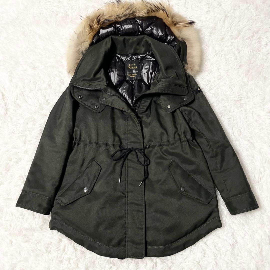 【専用】TATRAS LAGA ダウンコート 01 国内正規品 3WAY TATRAS（タトラス） VIA PRIVATA GASPARE BUGATTI 3 ファー付中綿