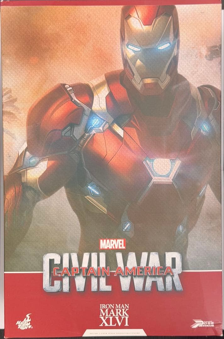 ムービー・マスターピース 1/6スケール アイアンマン・マーク46 XLVI ムービー・マスターピース DIECAST】『シビル・ウォー』1/6 アイアン