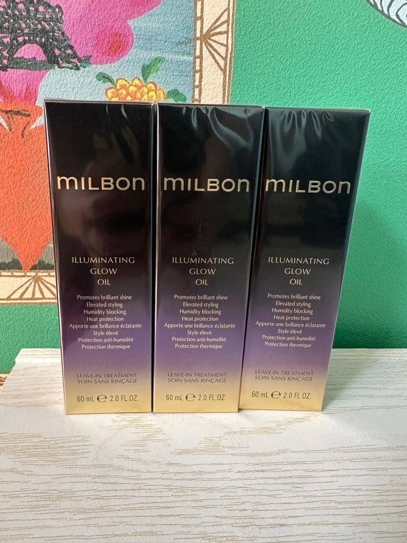 ミルボン ILLUMINATING GLOW OIL 50ml 3本