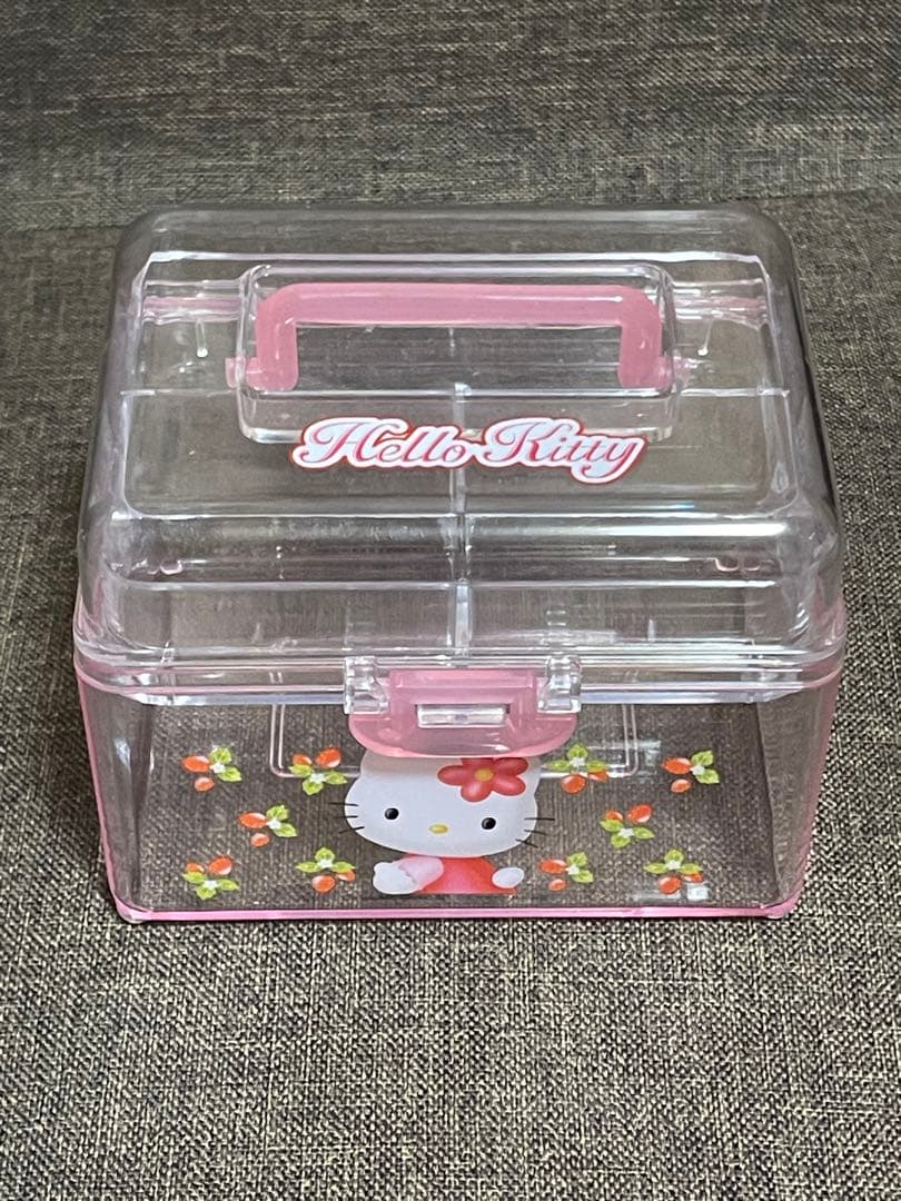 レア☆ハローキティ 野いちご 小物収納ボックス 平成レトロ　2002 レア☆ハローキティ 野いちご 小物収納ボックス 平成レトロ 2002 レア