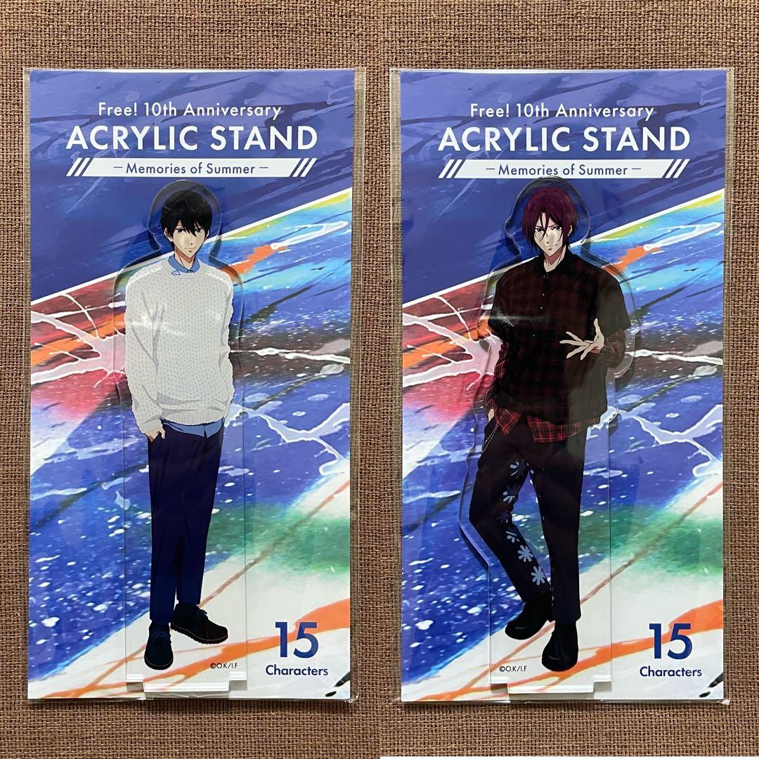 Free! アクリルスタンド 七瀬遙 松岡凛 - メルカリ