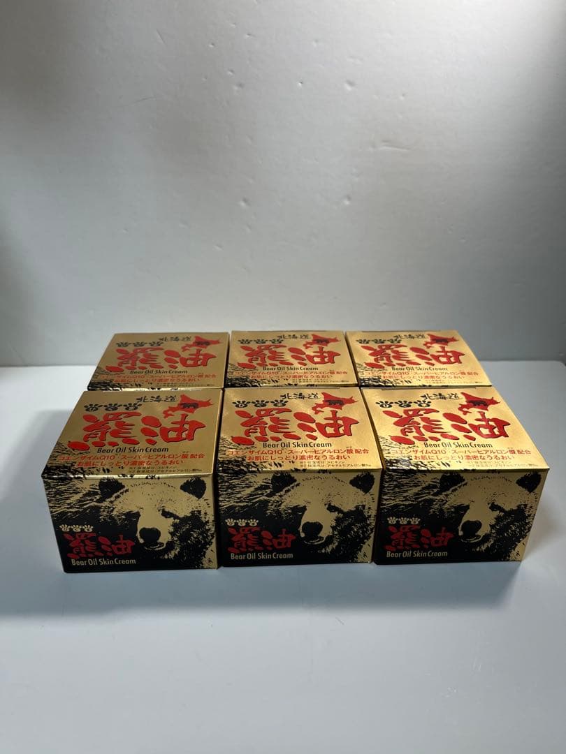 羆の油スキンクリーム50g6個セット