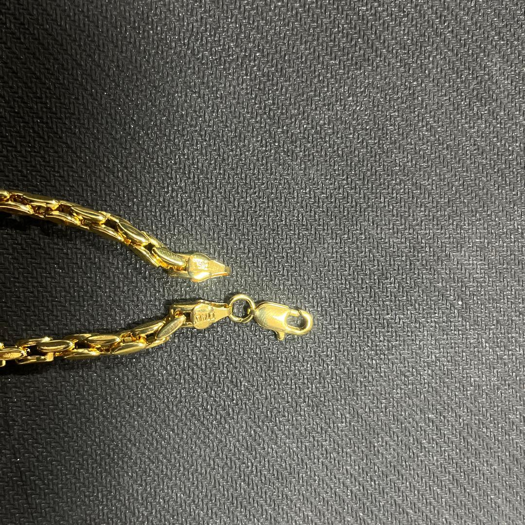 遺品整理　ネックレス　750 ITALY刻印 ITALY 750刻印 ゴールド金ネックレス 喜平チェーンネックレス 遺品整理