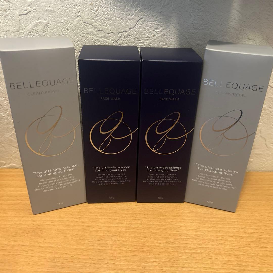 BELLEQUAGE フェイスウォッシュ　クレンジングジェル　セット　 120g