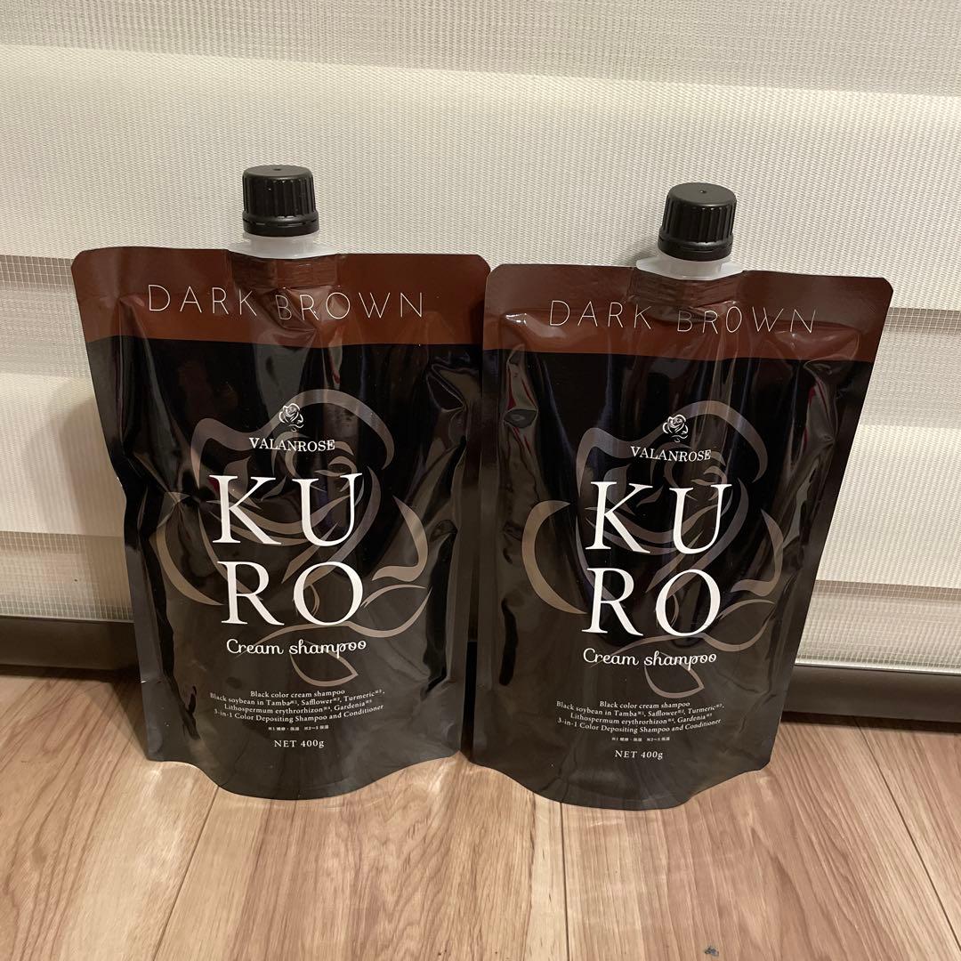 VIALANROSS KURO Cream Shampoo ダークブラウン