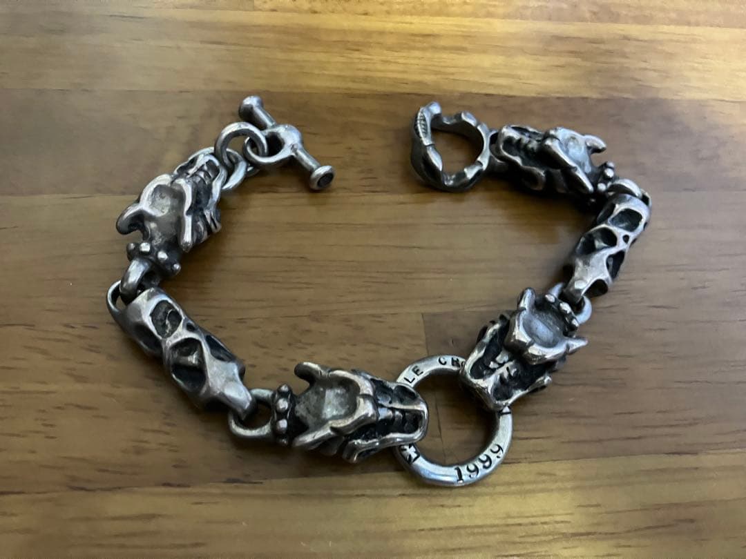 アクセサリー TRAVIS MEATLINK WITH 4 GARGOYLE BRACELET 楽天市場】【TRAVIS WALKER トラヴィスワーカー】Customl gargoyle