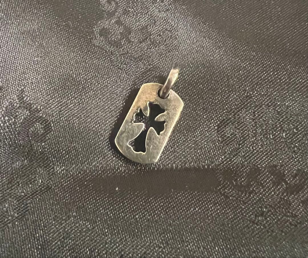 ますくめろんDog Tag Tiny Cut Out Cross