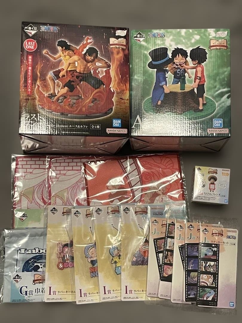 【新品】一番くじ ワンピース ドラマティックメモリーズ A賞 ラストワン賞 他