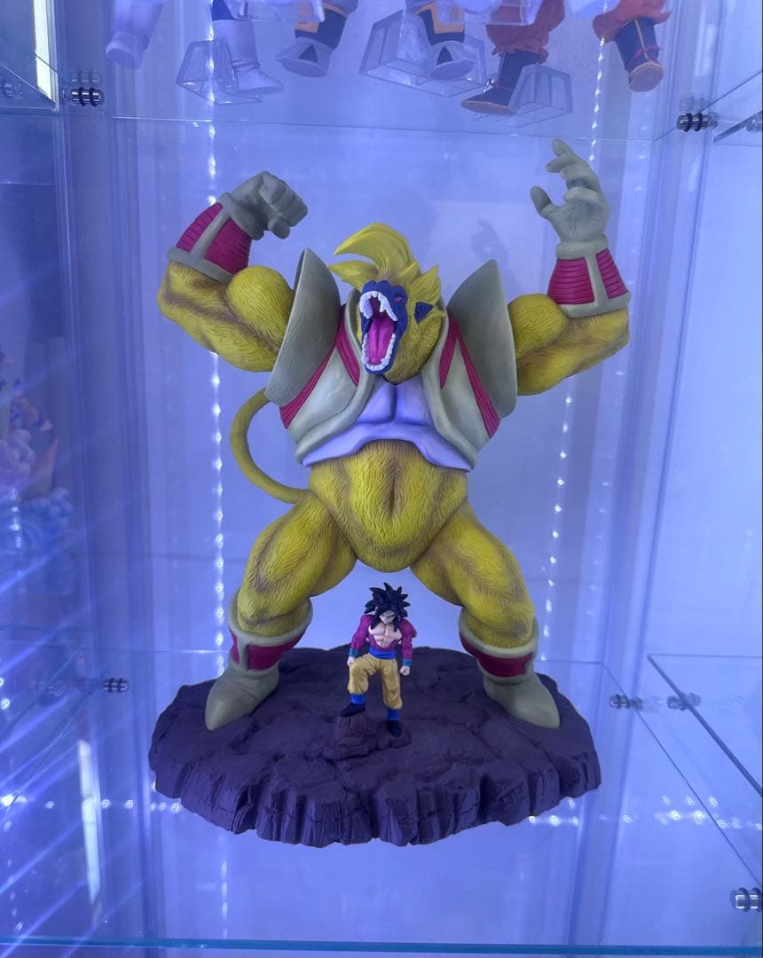 ドラゴンボールアライズ　大猿ベビー & 超サイヤ人4 孫悟空 (HGベビー付き) ドラゴンボールアライズ 大猿ベビー＆超サイヤ人4孫悟空 モノクロ