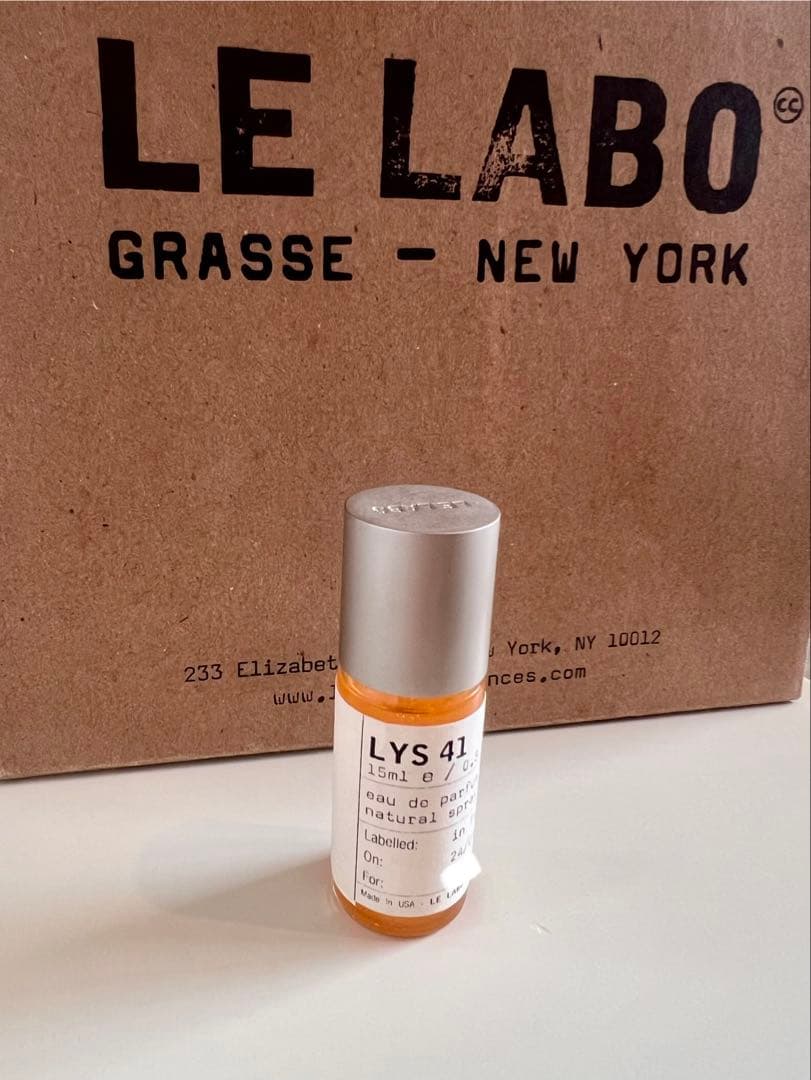 LE LABO LYS 41 オードパルファム 15ml Celes (セレス) | Le Labo - Lys 41(ル ラボ - リス 41)