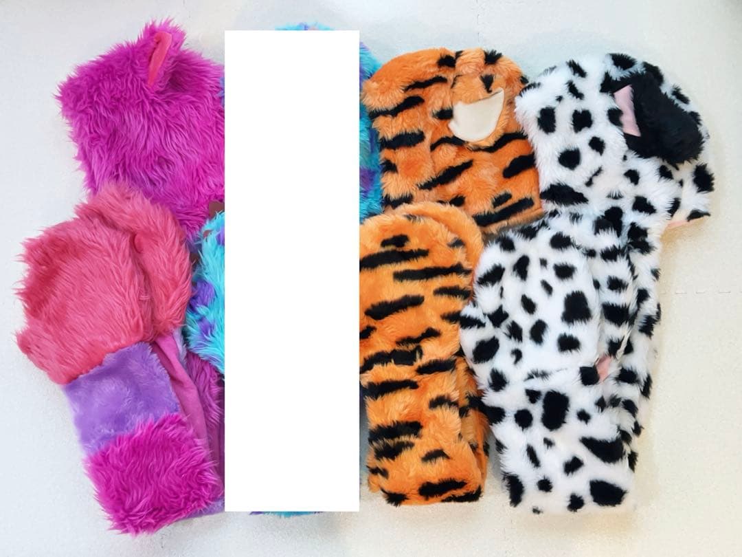 マフラーファンキャップ　チェシャ猫　ティガー　101匹わんちゃん　3点セット ディズニーマフラー チェシャ猫 101匹わんちゃん ティガー サリー