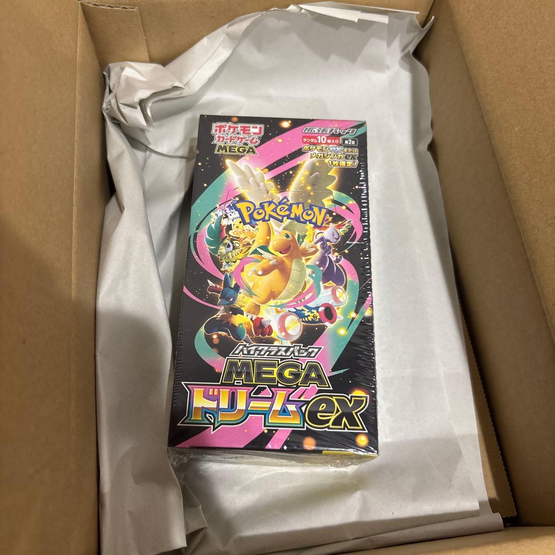 ポケモンカードゲーム メガドリームEX シュリンク付 ポケモンカード メガドリームex シュリンク付き 2BOX - メルカリ