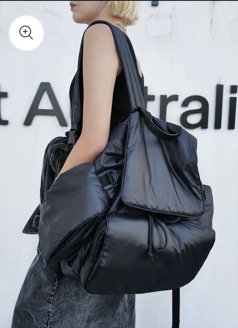 完売品　calin カラン　リュック　マザーズバッグ　backpack 値下不可 calin カラン マザーズバッグ ブラック｜Yahoo!フリマ（旧PayPayフリマ）