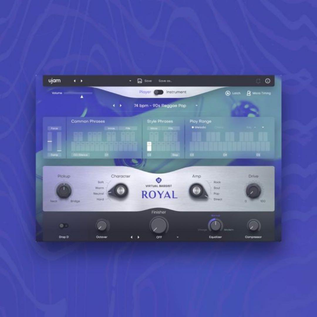 DTM・DAW UJAM Virtual Bassist  2