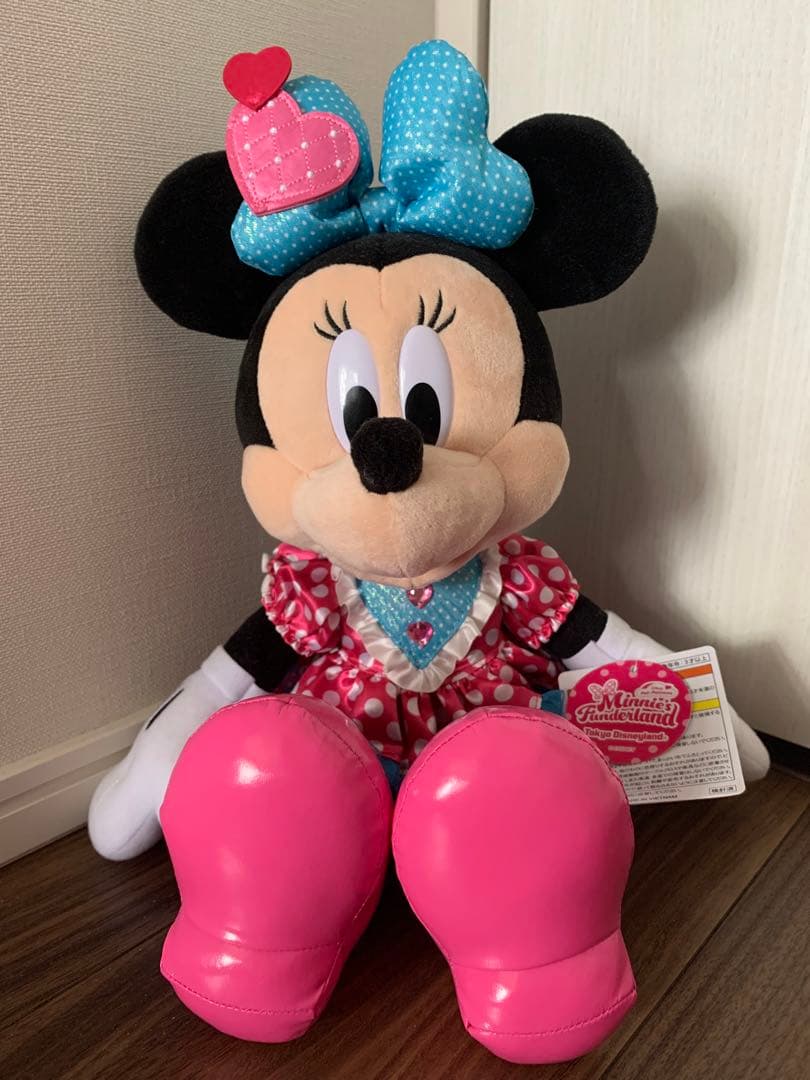 ディズニーパルパルーザミニーのファンダーランドぬいぐるみ - メルカリ