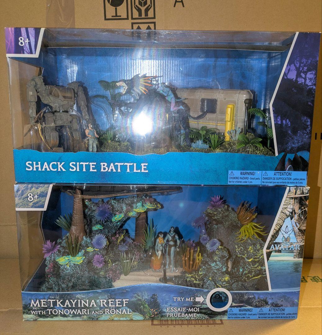 アバター　ホットトイズ　フィギュア　メトカイナの岩礁　山のリンク施設の戦い ヨドバシ.com - ホットトイズ HOT TOYS アバター 7インチスケール