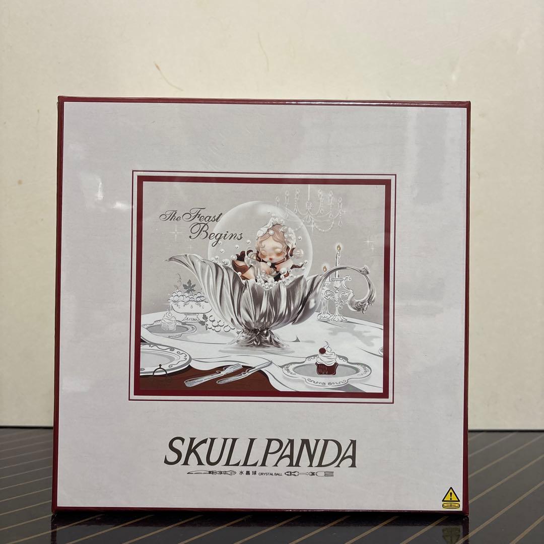 s*y様 SKULLPANDA スノードーム クリスタル シリーズ シュリンク付